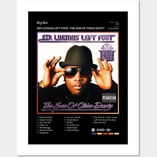Big Boi - Sir Lucious Left Foot...The Son Of Chico Dusty Tracklist Album Posters and Art